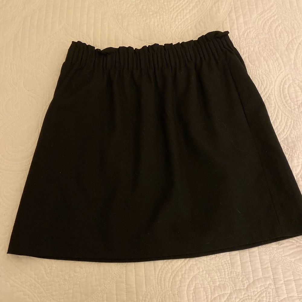 J Crew Sidewalk Skirt- Black